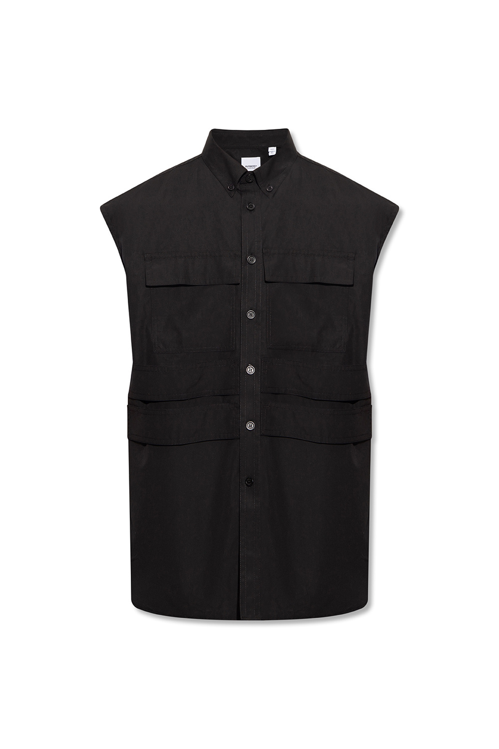 Sleeveless shirt Burberry StasanetShops Mayotte Burberry knitted card coat
